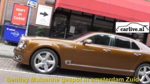 carspot Prachtige bruine metallic Bentley Mulsanne carlive carspot