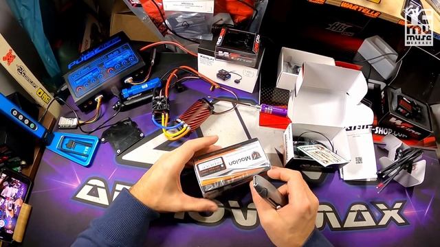 Maclan combo Mmax8, moteur MR8 3 1900KV unboxing смотреть онлайн