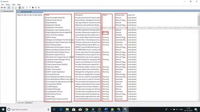 How to start,stop and disable Services in windows 10 || Any windows machine|| Hindi Video смотреть онлайн