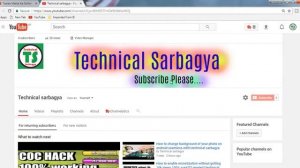 Hack youtube views finally youtube is hacked???get1million views hack using tags//technical sarbagy