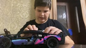Обзор на Lamborghini Авентадор  из Lego техник