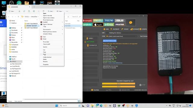 iphone 7 open menu icloud bypass unlocktool || iphone 6 to iphone x open menu icloud bypass 2023