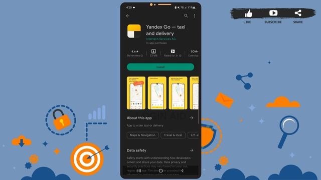 How To Download & Install Yandex Go App | 'Yandex Go - Taxi And Delivery' Mobile App