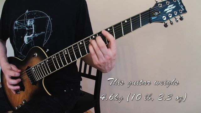 First Time Playing 7 String FanFret Guitar | Harley Benton Deko SC-7 FanFret DLX from Thomann смотреть онлайн