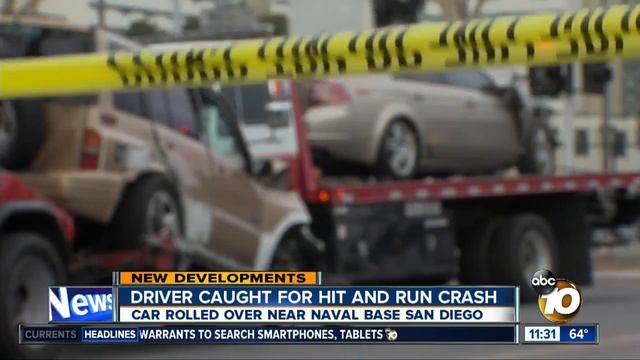 Hit-run driver captured on Naval Base San Diego смотреть онлайн