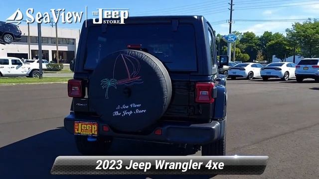 New 2023 Jeep Wrangler 4xe Sahara, Ocean Township, NJ J230004 смотреть онлайн