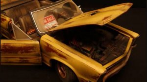 1:18 PONTIAC GTO WEATHERED JUNKYARD