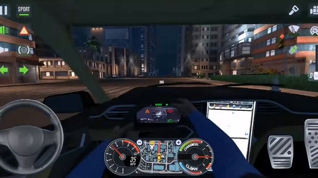 Taxi sim 2020 | NEW Tesla Model X in L. A. Android car gameplay смотреть онлайн