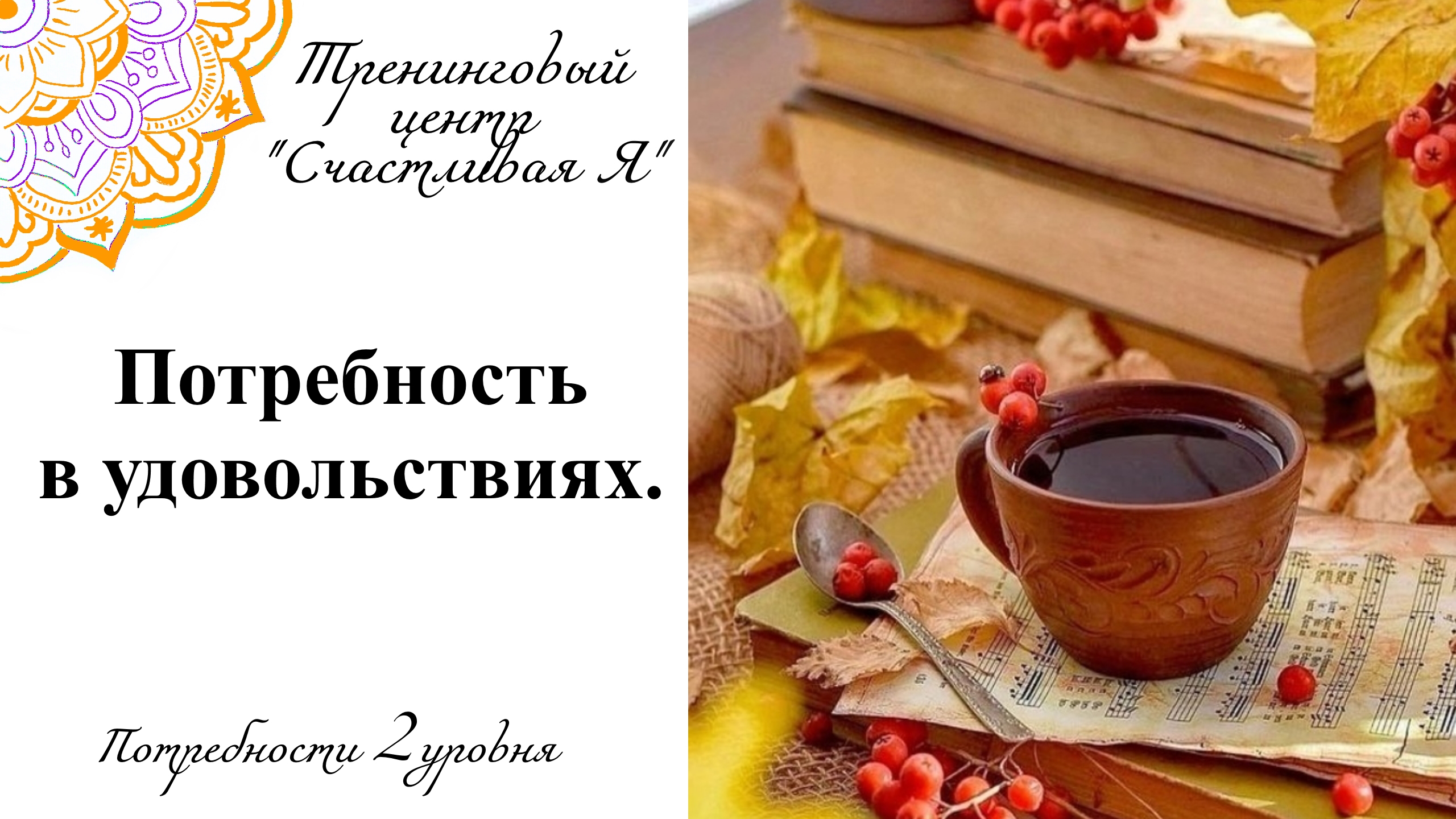 10 сфер получения удовольствий. Потребности 2 уровня.