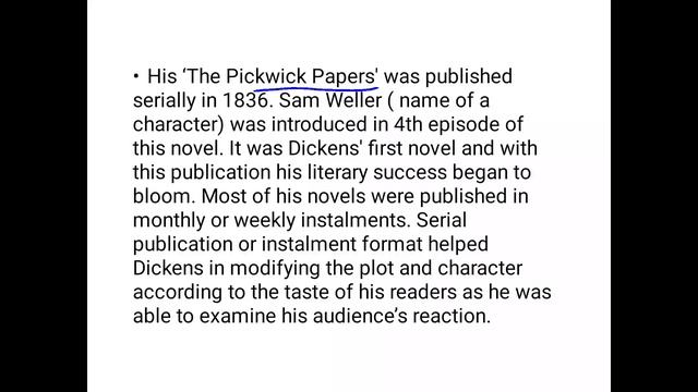 Charles Dickens // Charles Dickens introduction and works