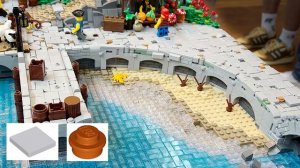 EPIC LEGO PIRATE MOC - One Of The Largest Dioramas I've Seen!