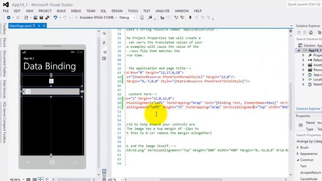 Tutorial for WP8 -- 14-Simple Data Binding for Windows Phone 8 App Development Using C# смотреть онлайн