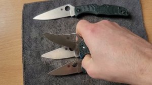 Spyderco Endela K390 и ее прямые конкуренты. 😎 Сравню размерный ряд Spyderco в 85 мм клинка.👉👍🤝