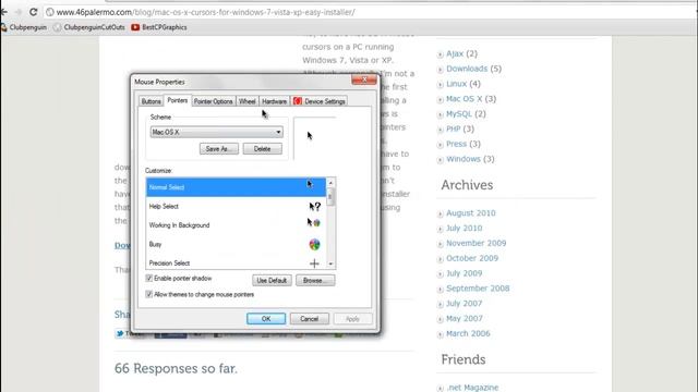 How To Get Mac OS X Snow Leopard Curser Free смотреть онлайн