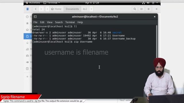 Compress File In Linux | Zip Unzip Of Files | Unix Linux Command Set | Chapter 10 смотреть онлайн