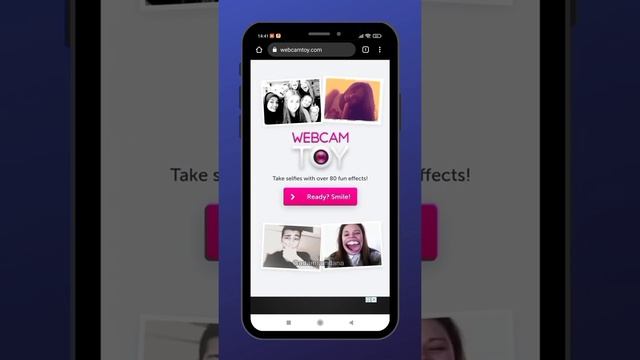 Cara Install Webcam Toy di Android dan iPhone