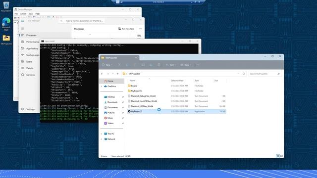How to pixel stream locally using CoreWeave