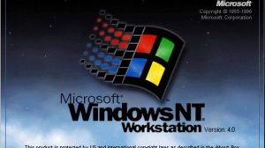 Windows NT 4.0 Startup and Shutdown sound+ beta with bitmap #windows