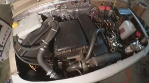 Компоновка ВАЗ 341 в ЛуАЗ 969м (дизель)