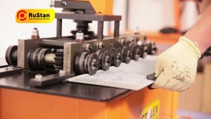 ✔️ Фальцепрокатный станок Stalex LC-12DR | Изготовление фальца, фальцевого замка
