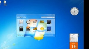 6. Windows 7 Essential - Windows Gadgets