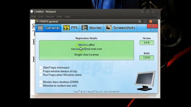 Download Fraps 3.4.6 Fully Registerd смотреть онлайн