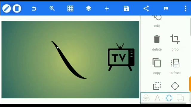How to Create TV Icon on Android  (2023) ~ Pixellab Editing