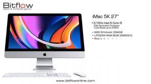 iMac 3.1 i5 6C SSD 256GB RAM 8GB 5K 27"