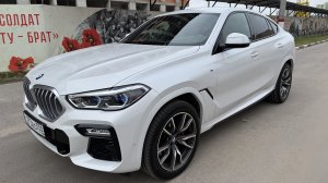 BMW X6 3.0d-249лс, 2020г, 23.000км, цена 10.500.000 рублей.