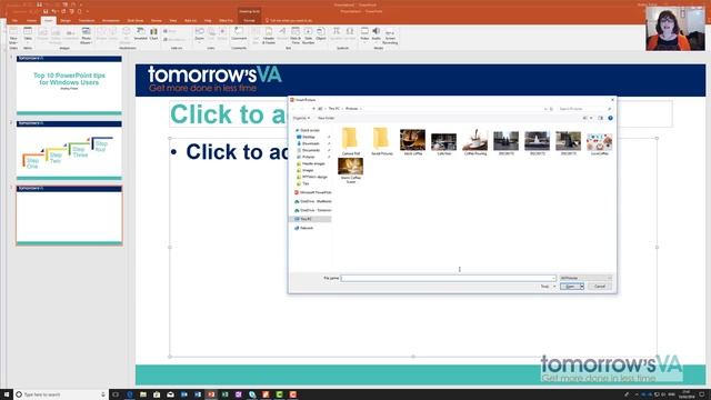 How to add pictures to PowerPoint 2016 for Windows смотреть онлайн