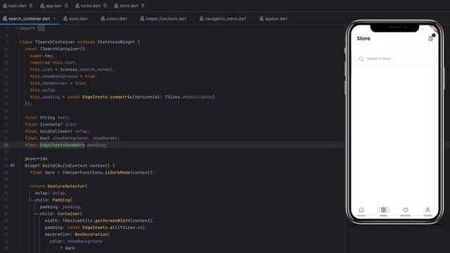Flutter eCommerce App UI Design | Flutter Grid View | Flutter Nested Scroll View