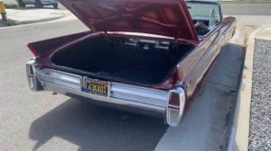 63 Cadillac De Ville Convertible with Air Ride