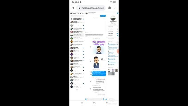 How to send files in messenger using only your ANDROID PHONE? смотреть онлайн