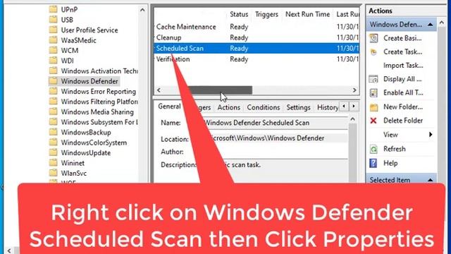 How to Schedule a Scan in Windows Defender in Windows 10 смотреть онлайн