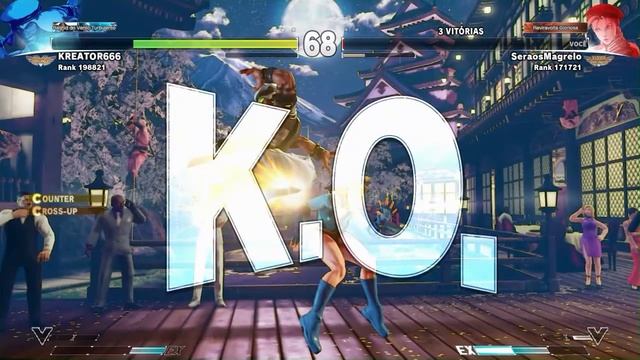 Street Fighter V - Cammy nas Filas Ranqueadas #18 (Gameplay em Português) смотреть онлайн