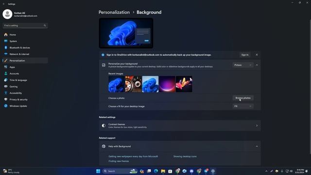 How To Set Custom Wallpaper On Windows 11 смотреть онлайн