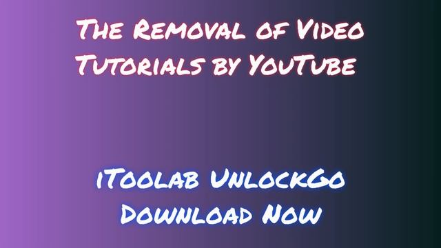 Installing iToolab UnlockGo on Windows 2024: Quick Setup смотреть онлайн