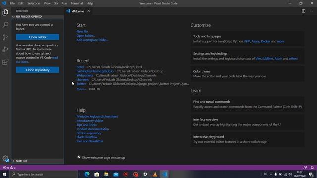 #1 Installing Vscode On Windows смотреть онлайн