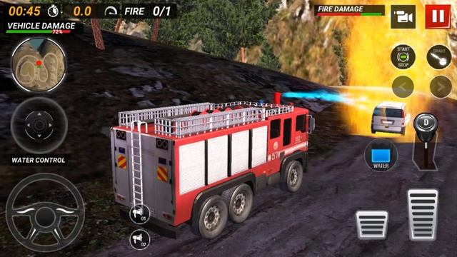 Firefighter Truck Driving 2019 #1 - Fireman Daily Job Extinguishing Fire - Android Gameplay HD смотреть онлайн