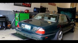 LS Turbo Jaguar XJ8 Dyno Low Boost