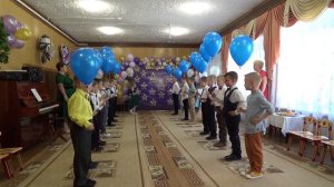 Торжественный вход выпускников, группа №5