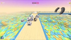 Action Balls: Gyrosphere Race - Gameplay #1 (Android)