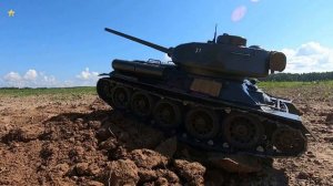 RC 1/16 Танк Т-34 - "Танковый марш"