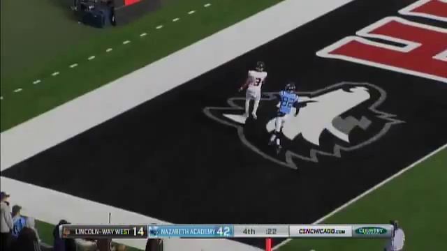 Lincoln-Way West #3 Gabe Montalvo 31yd TD Rush смотреть онлайн