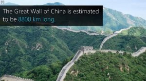 Interesting Facts About The Great Wall Of China