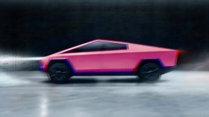 Tesla cybertruck in 7 colors