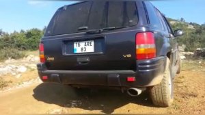 Jeep Grand Cherokee 5.2 V8 Sound straight pipe Compilation