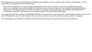 IIS7 cannot verify access to path (2 Solutions!!)
