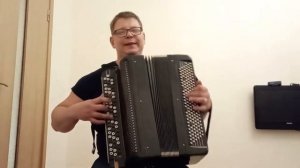 Ты у меня одна Бардовская песня на баяне