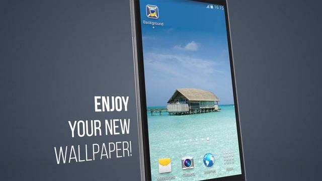 Crop, resize, scale & zoom Android wallpaper / Hintergrund auf beliebige Größe zoomen, zuschneiden смотреть онлайн